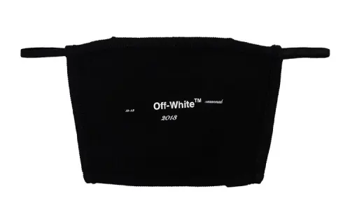 OFF WHITE Logo Printed Face Mask