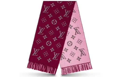 Louis Vuitton 2019 Monogram fringe scarf