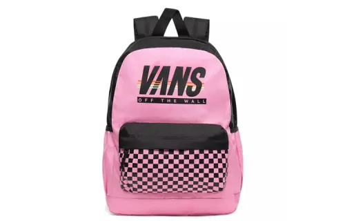 Vans Athleisure Polyester Backpack Regular Women's Cherry Blossom Pink