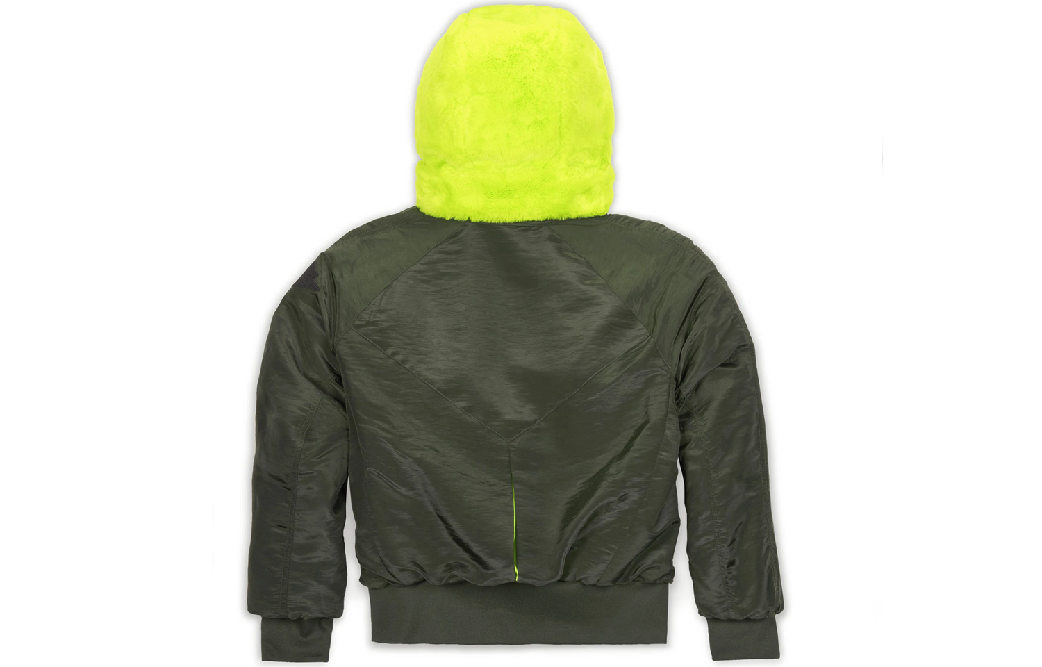 Женские куртка Jordan Women's Reversible Bomber Jacket (зеленая) — фото 3