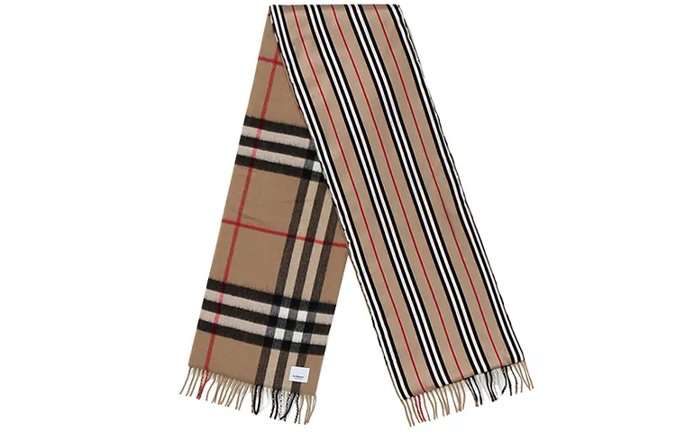 Burberry Cashmere Knit Scarves Unisex
