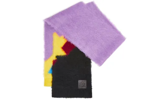 LOEWE Knit Scarves Women's Multicolor