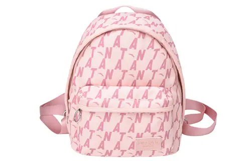 Anta Fabric Backpack Women's Apricot Pink