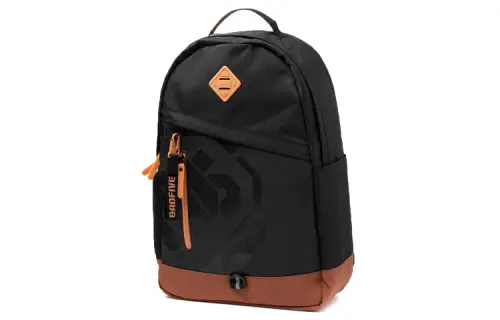 Li Ning Fabric Backpack Regular Unisex Black/Khaki