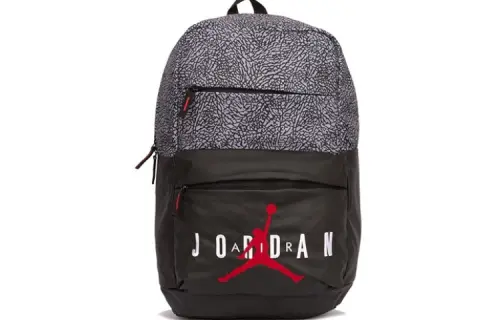 Jordan Polyester Backpack Regular Unisex Black Cement