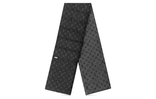 LOUIS VUITTON Monogram Knit Scarves Men's