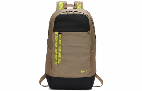 Nike Polyester Backpack Regular Unisex Khaki