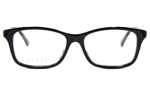 GUCCI GG Full Rim Square Eyeglass Frames Men's