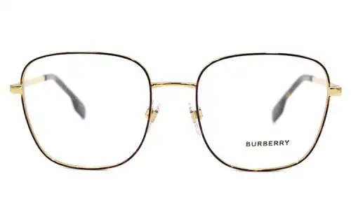 Burberry Monogram Alloy Square Eyeglass Frames Women's