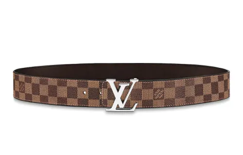 LOUIS VUITTON Initiales Reversible Belt Damier Ebene 40MM
