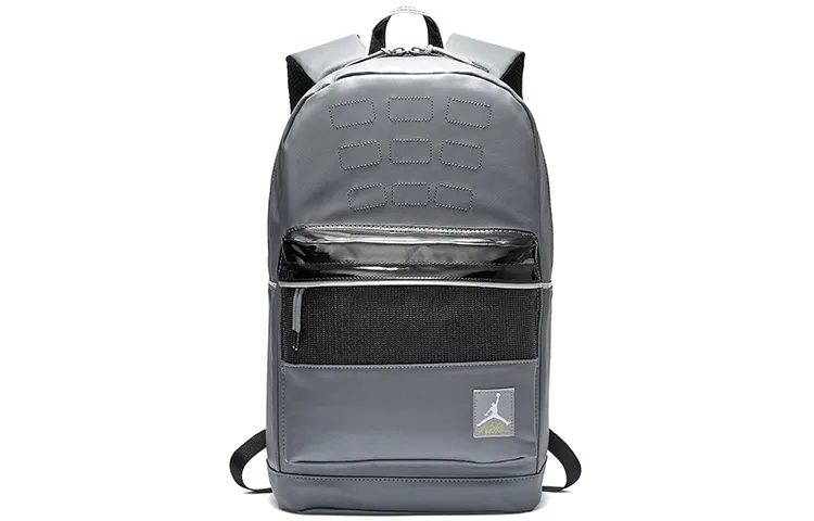 Jordan Fabric Basketball Bag Backpack Regular Unisex Shadow Gray/Light Gray