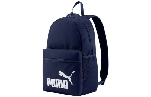 PUMA Polyester Backpack Unisex Navy Blue