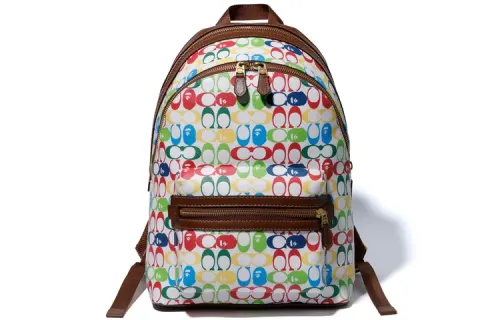 A BATHING APE COACH Collaboration Polyester Backpack Regular Men's Multicolor