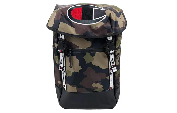 Champion Canvas Backpack Men's Green Camouflage