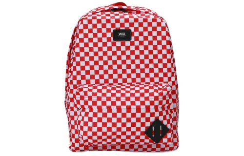 Vans Polyester Backpack Regular Unisex Red White