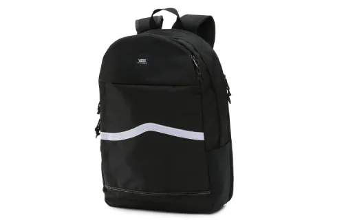 Vans Nylon With Polyester Backpack, Backpack Unisex Black
