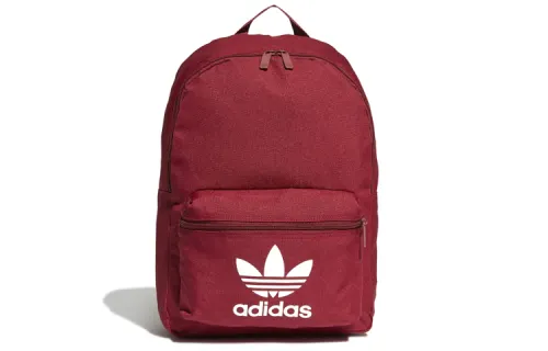 Adidas Originals Trefoil Polyester Backpack Regular Unisex Maroon