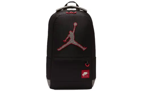 Jordan Polyester Backpack Large Unisex Red/Black Color