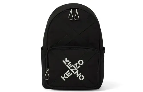 KENZO Fabric Backpack Regular Men's Black