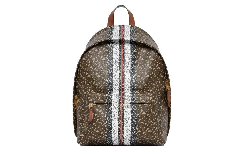 Burberry Polyamide Backpack Regular Men's Brown