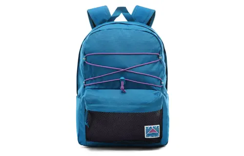Vans Nylon With Canvas Travel Bag Backpack Unisex Blue