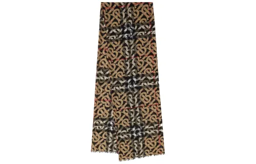 Burberry Wool Knit Scarves Unisex