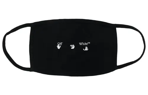 OFF WHITE Logo Printed Face Mask