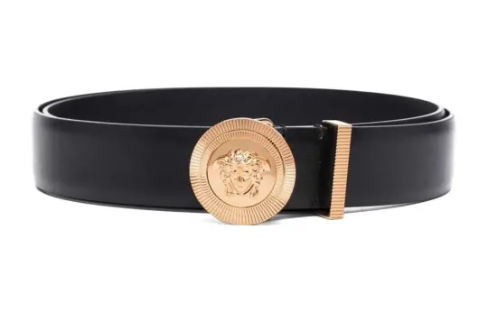 VERSACE Medusa Logo Buckle Belt