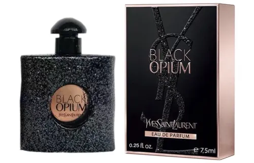 YSL, black coffee floral perfume sample, 7.5 ml
