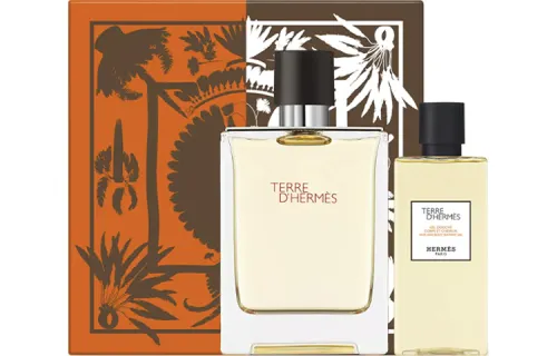 HERMES Perfumed perfume, wooden set, woody notes