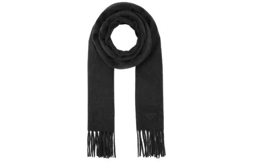 PRADA Triangle Logo Scarf