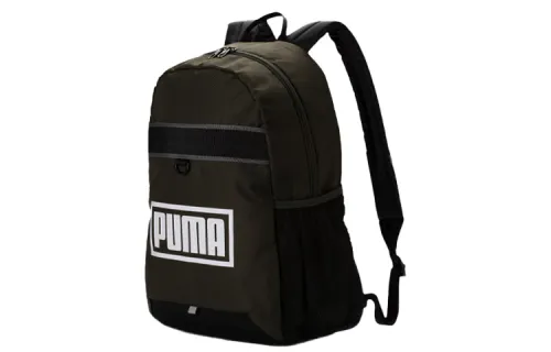 PUMA Polyester Backpack Regular Unisex Olive Green