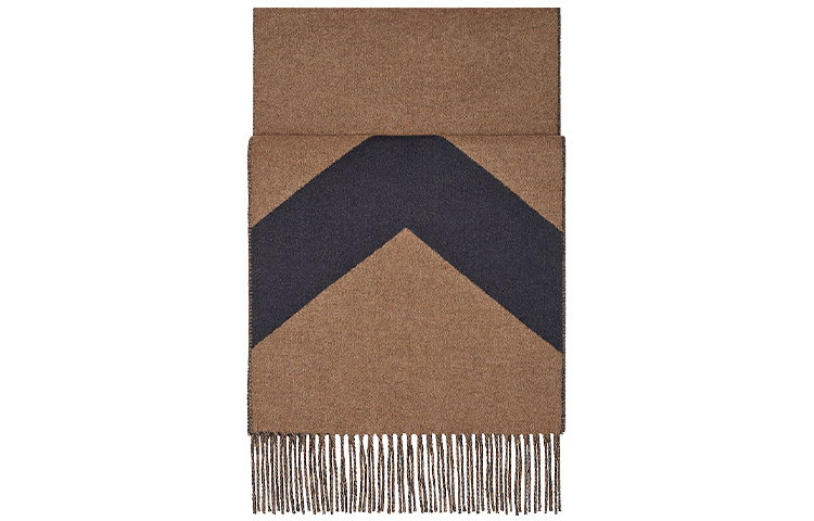 Шарф Hermes Cashmere (серый) — фото 2