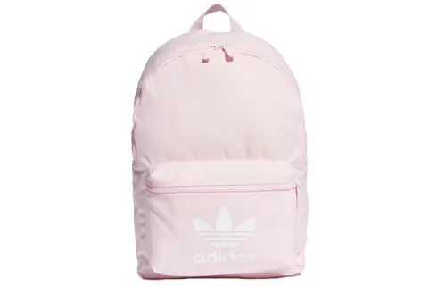 Adidas Originals Trefoil Polyester Backpack Regular Unisex Light Pink