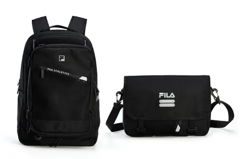 FILA Polyester Backpack Regular Unisex Black