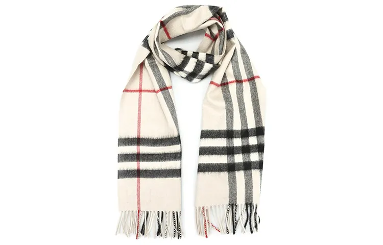 Burberry Wool Cashmere Knit Scarves Unisex