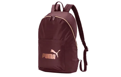 PUMA Fabric Backpack Regular Unisex Burgundy