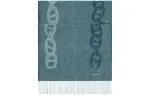 HERMES Knit Scarves Men's Blue