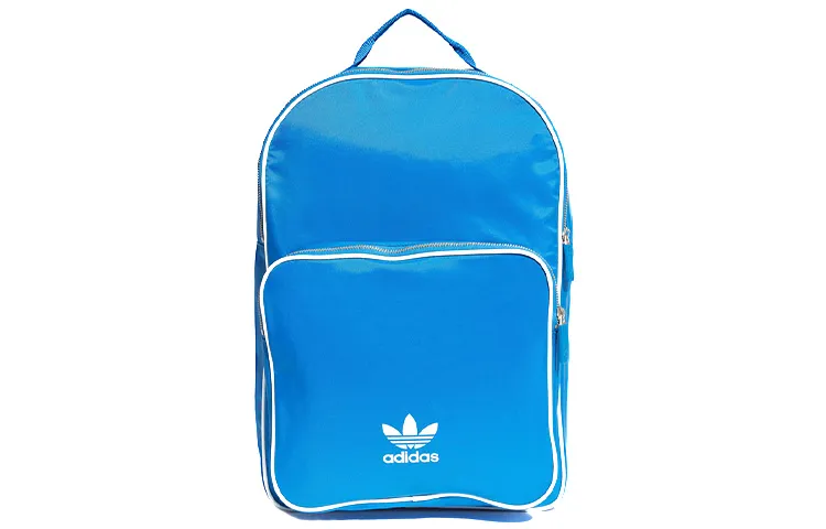 Adidas Originals Nylon Fabric Backpack Regular Unisex Blue