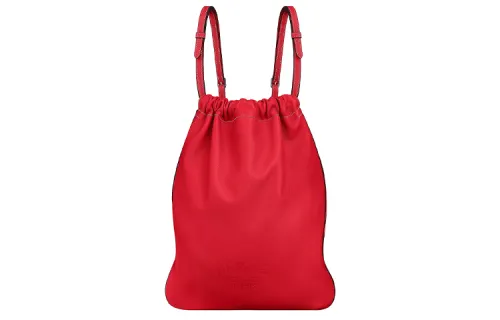 HERMES Evercolor Calfskin Backpack Regular Women's Heart Red