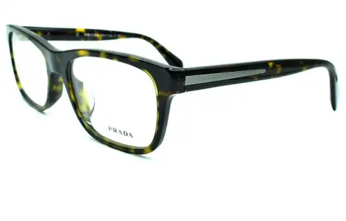 PRADA Square Eyeglass Frames Men's