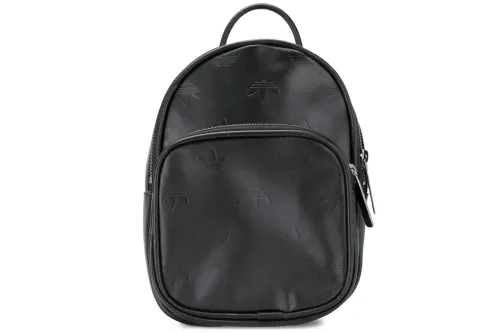 Adidas Originals Leather Backpack Unisex Black