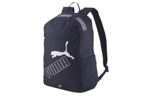 PUMA Polyester Backpack Regular Unisex Marine Blue