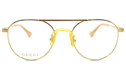 GUCCI Round Prescription Glasses Men's