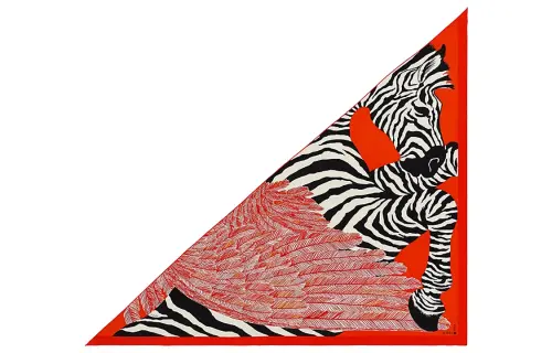 HERMES Scarves Women's Black