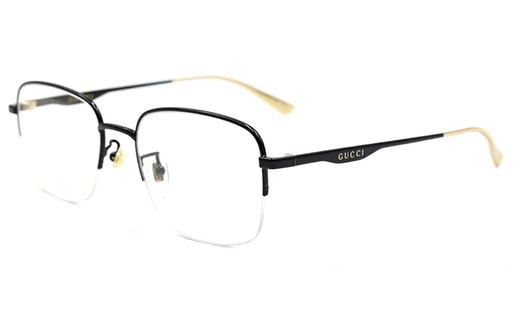 GUCCI Square Prescription Glasses Men's