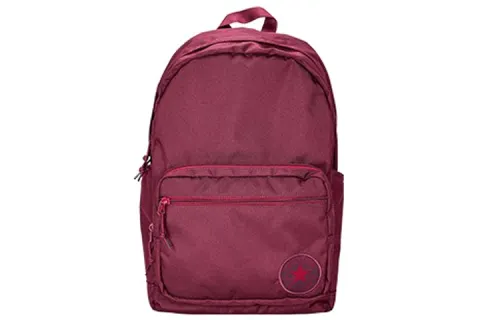 Converse Polyester Backpack Regular Unisex Burgundy