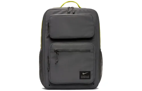 Nike Polyester Backpack Regular Unisex Gray
