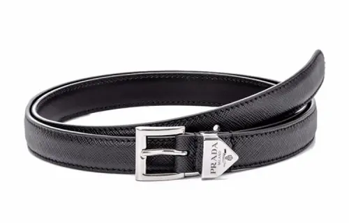 PRADA Saffiano Leather Belts Women's