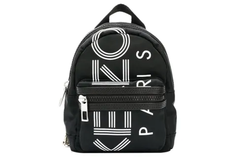 KENZO Nylon Backpack Men's Black